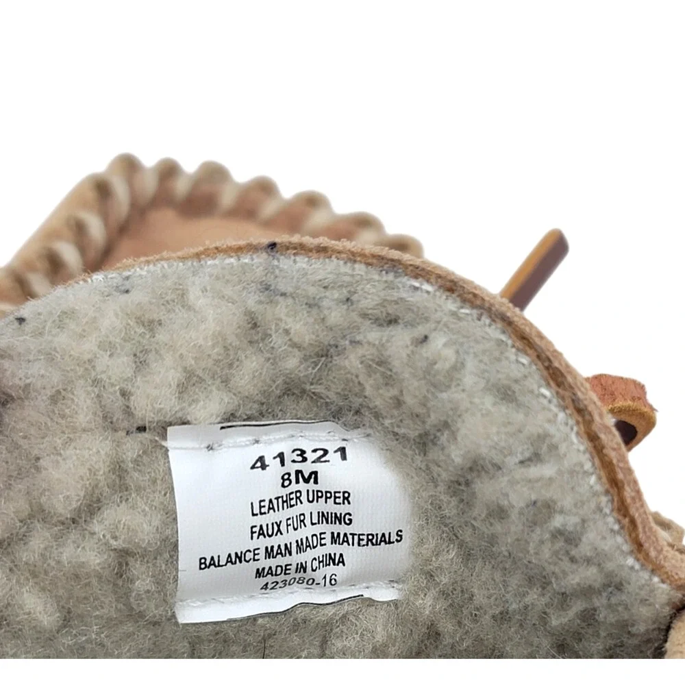 Minnetonka suede moccasin