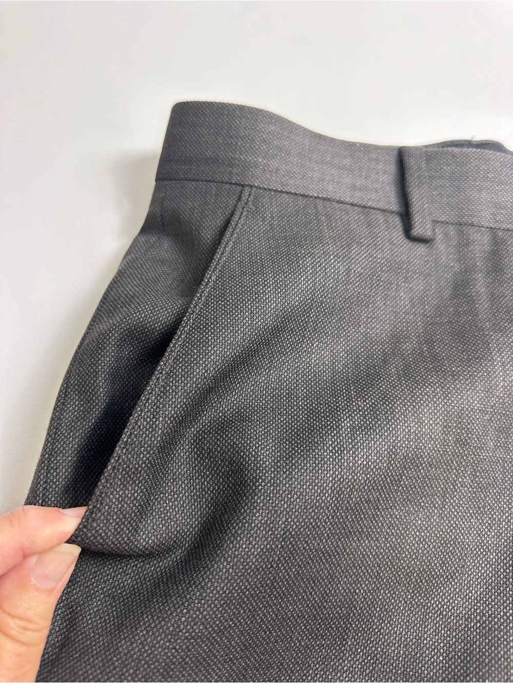 Banana Republic tailored black