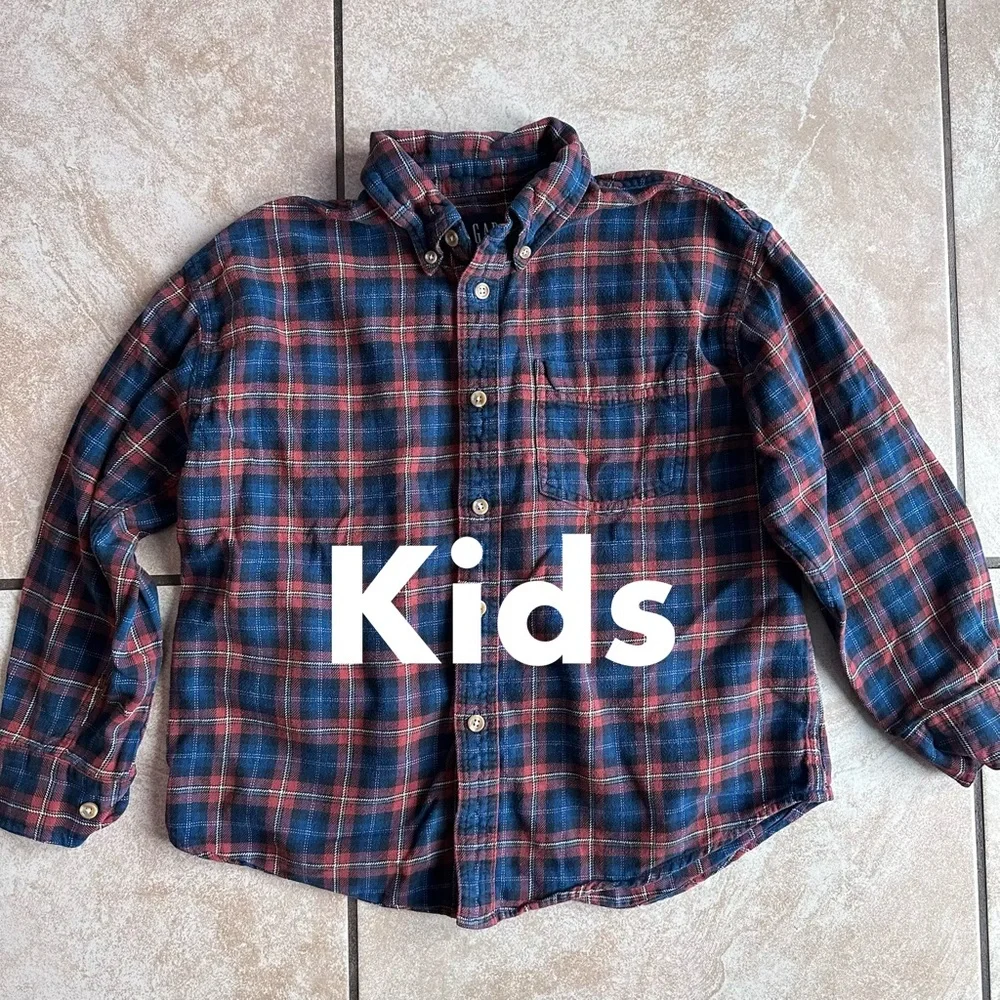 GAP classic plaid
