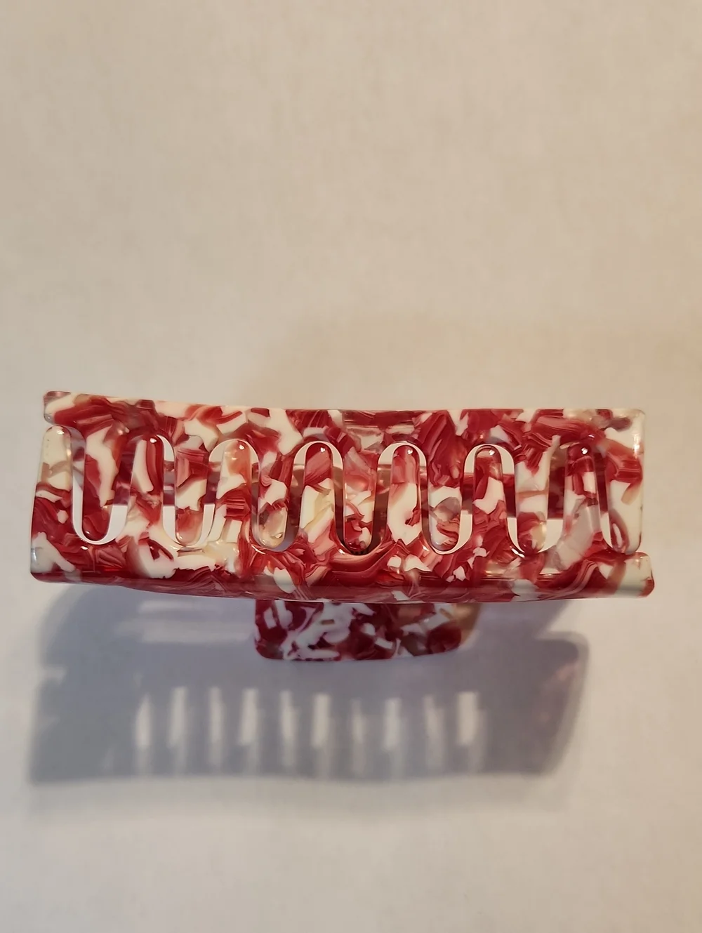 NWOT Acetate Hair Clip 4 inches