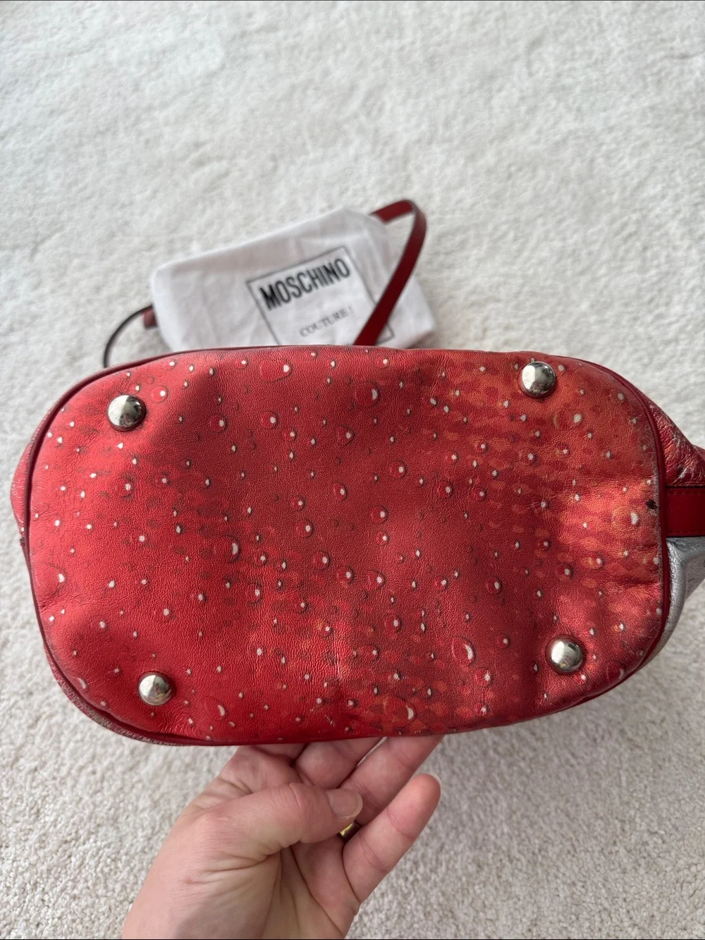 Moschino stylish red