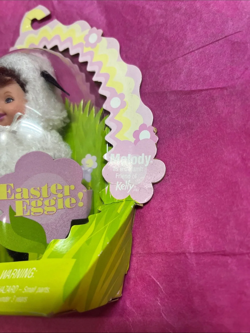 Mattel doll face white