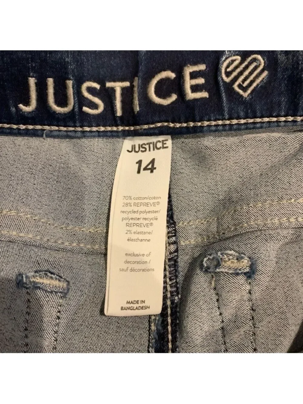 Justice preloved excellent