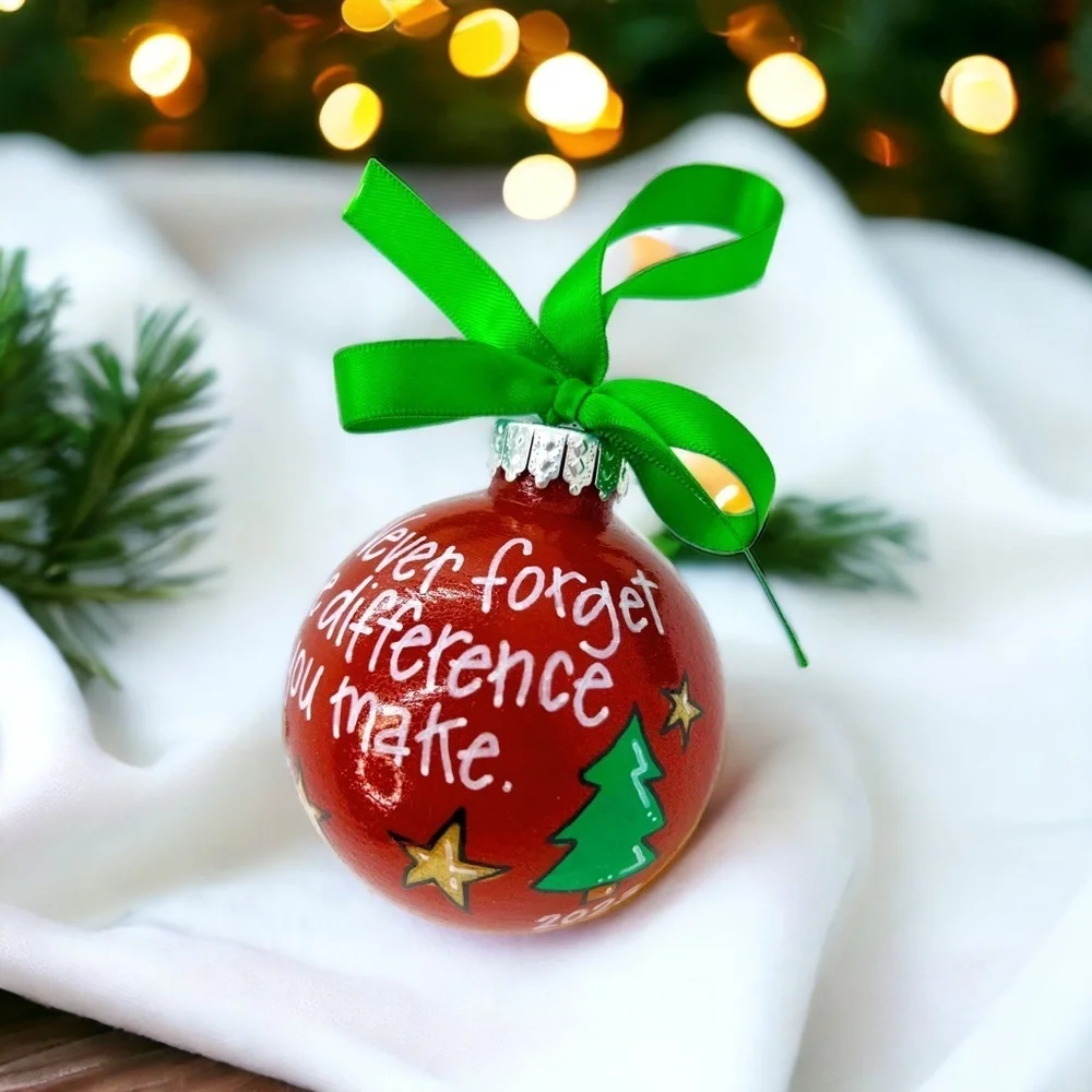 Healthcare Ornament, Teacher, Christmas Ornament, Nurse, Stocking Stuffer