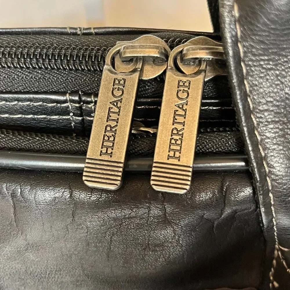 Heritage leather laptop