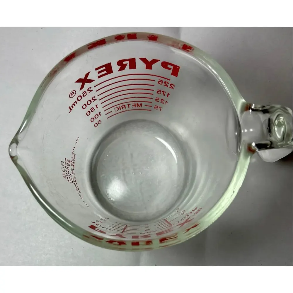 Pyrex no this measuring