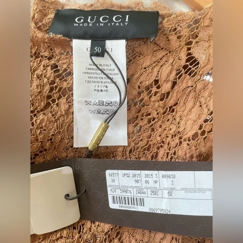 Gucci new tags