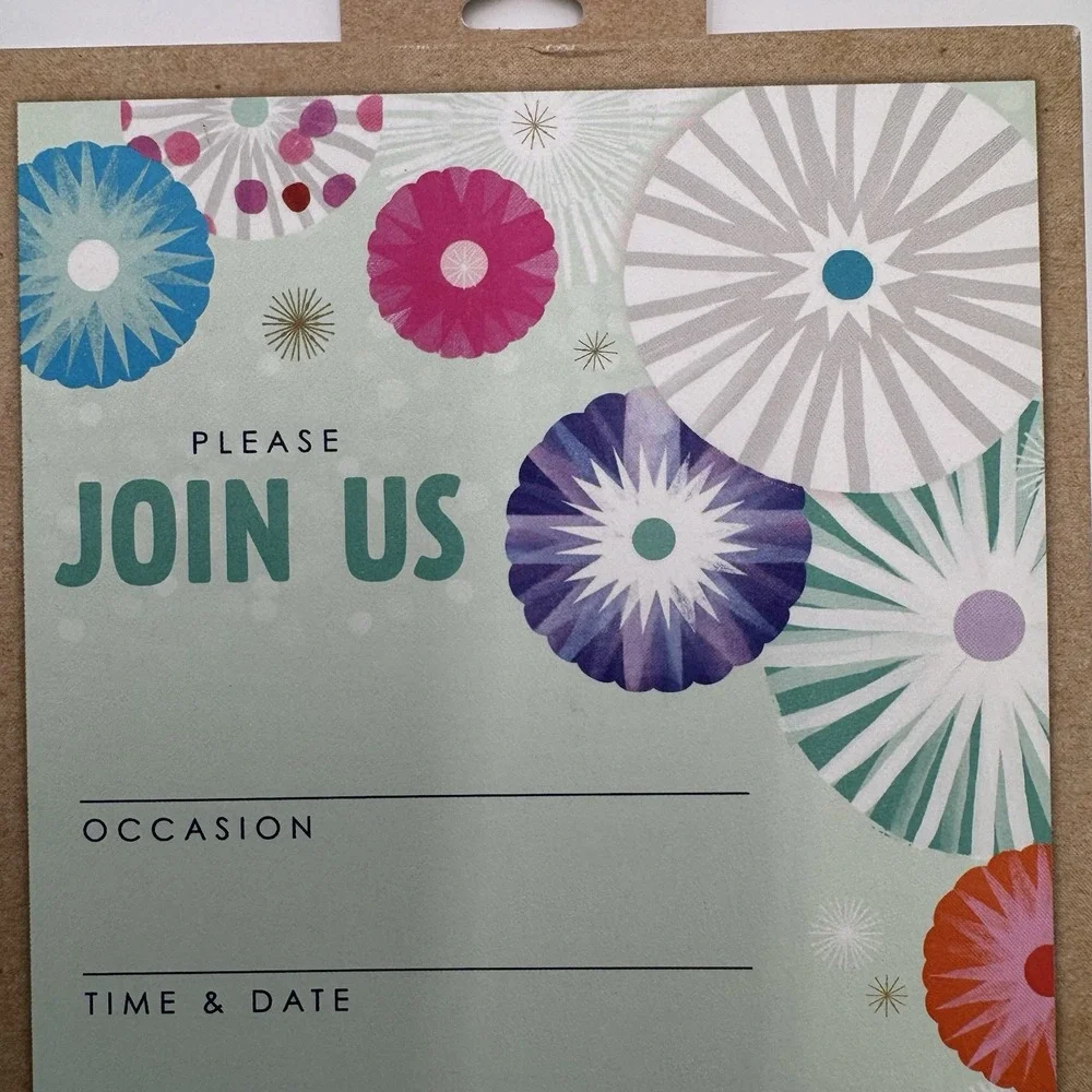 Hallmark starburst envelopes baby