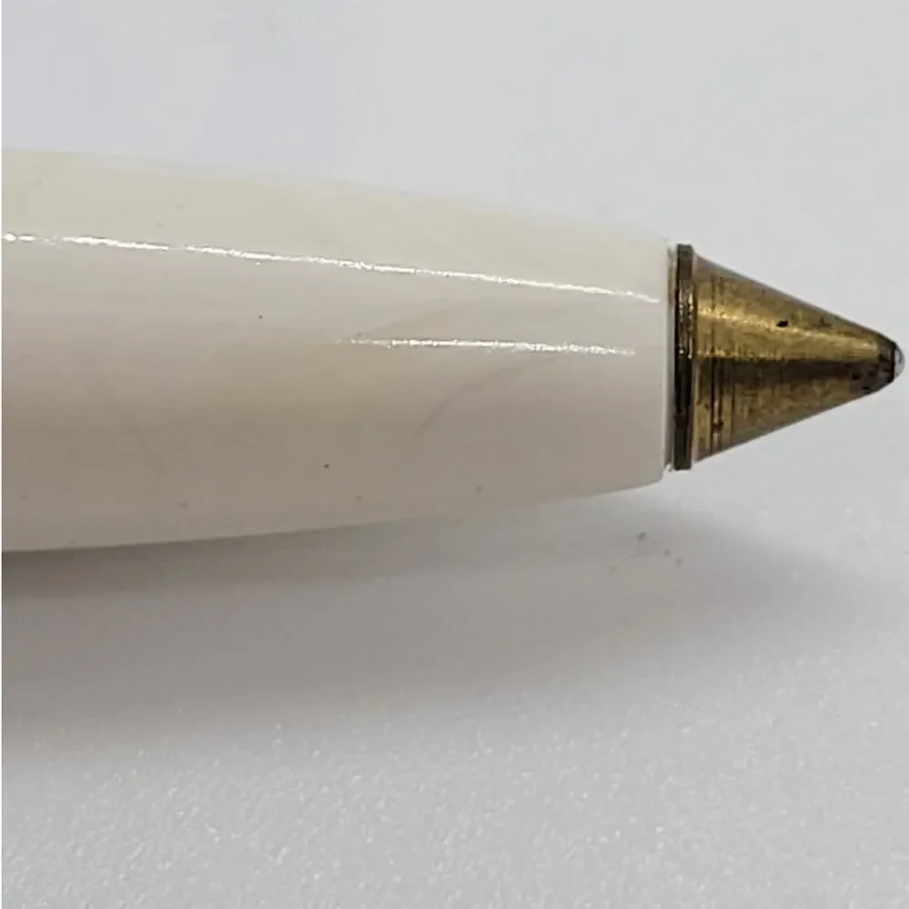 Vintage‎ Faux Pearl Rhinestone Purse Pen Glam Vanity Accessory Elegant Gift
