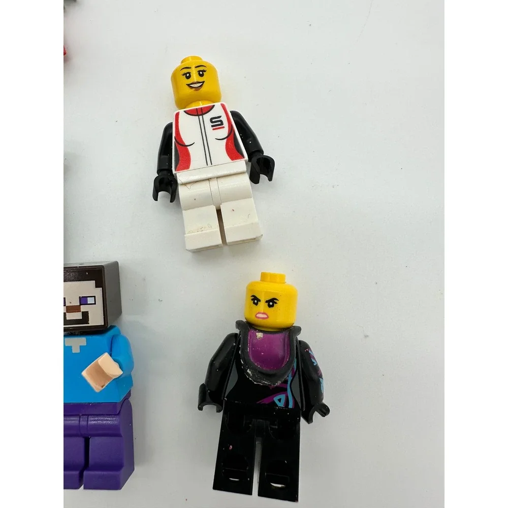 LEGO Minifigures Lot Mixed Characters Minecraft Steve‎ Wizard Octan Multicolor
