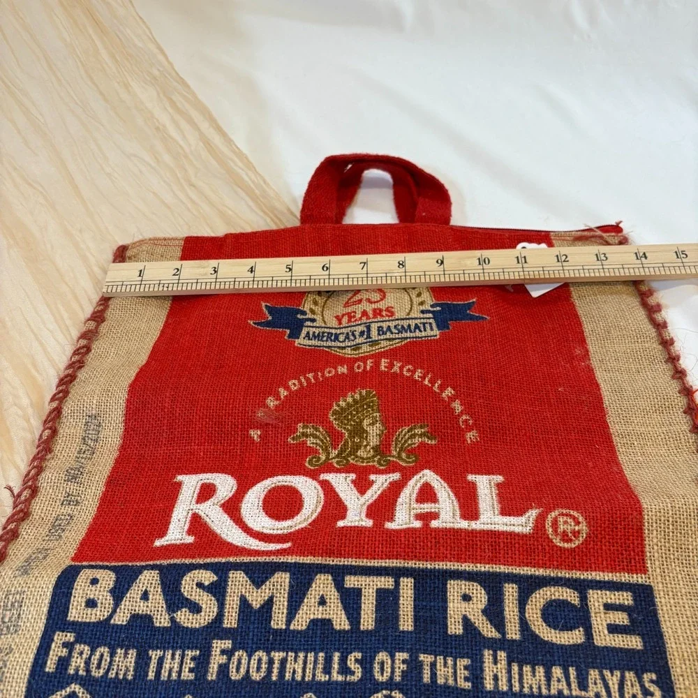 Handmade purse royal