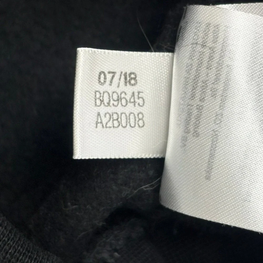 adidas black white