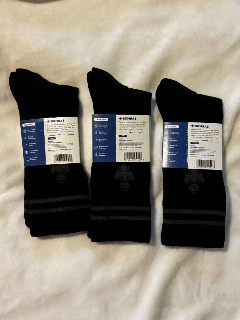 Bombas size pair