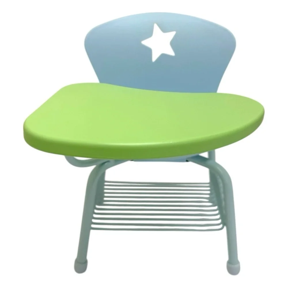 American Girl Doll Furniture Blue & Green School Swivel‎ Desk for 18
