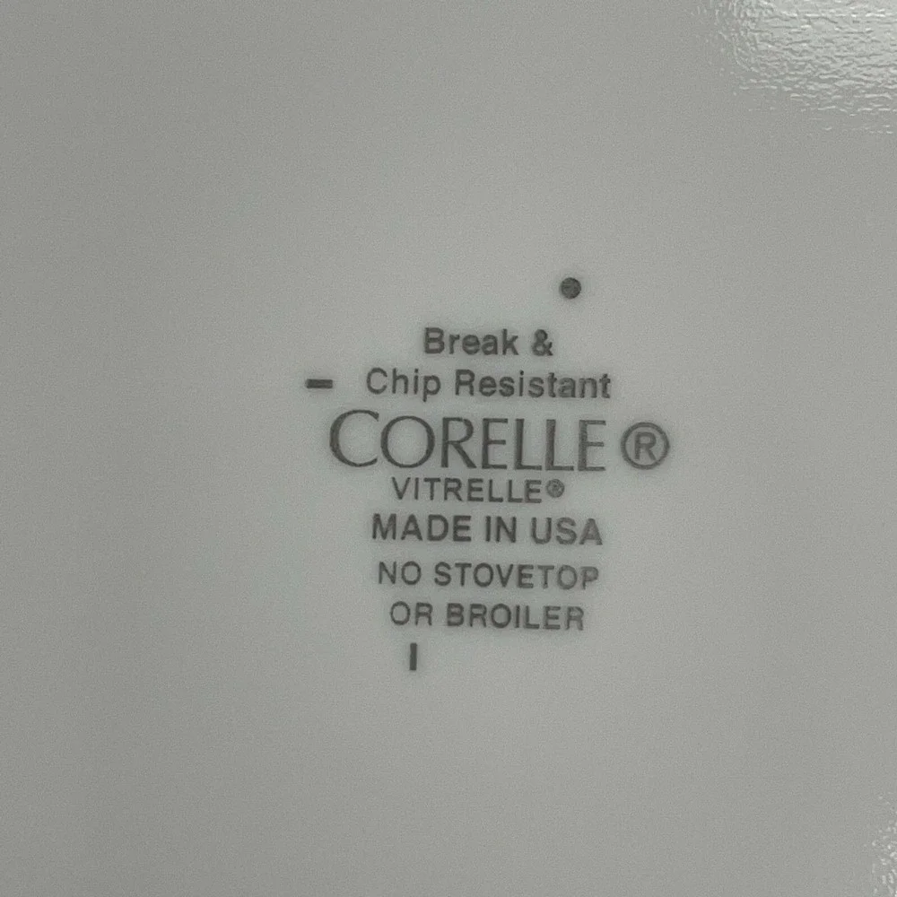 Corelle vitrelle white