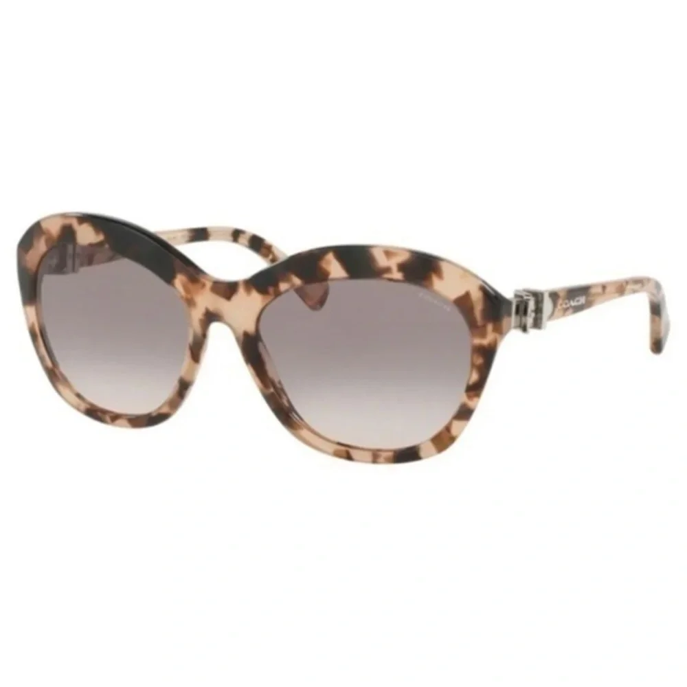 NEW COACH 54033B peach tortoise buckle sunglasses
