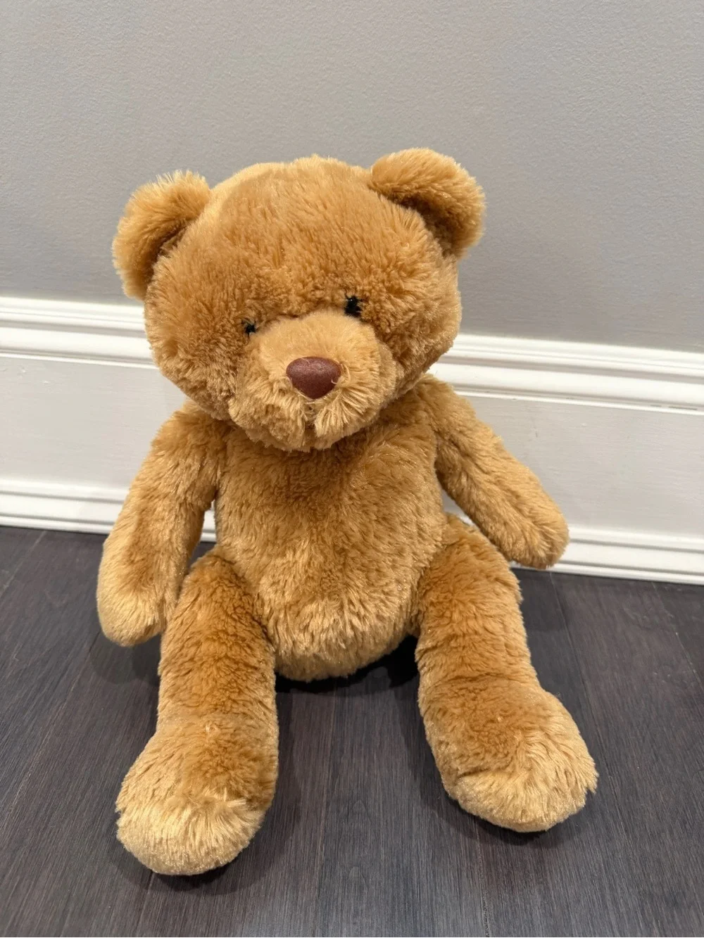 Aeropostale 14” in Honey Brown Plush Teddy Bear Stuffed Animal Kids Toddlers