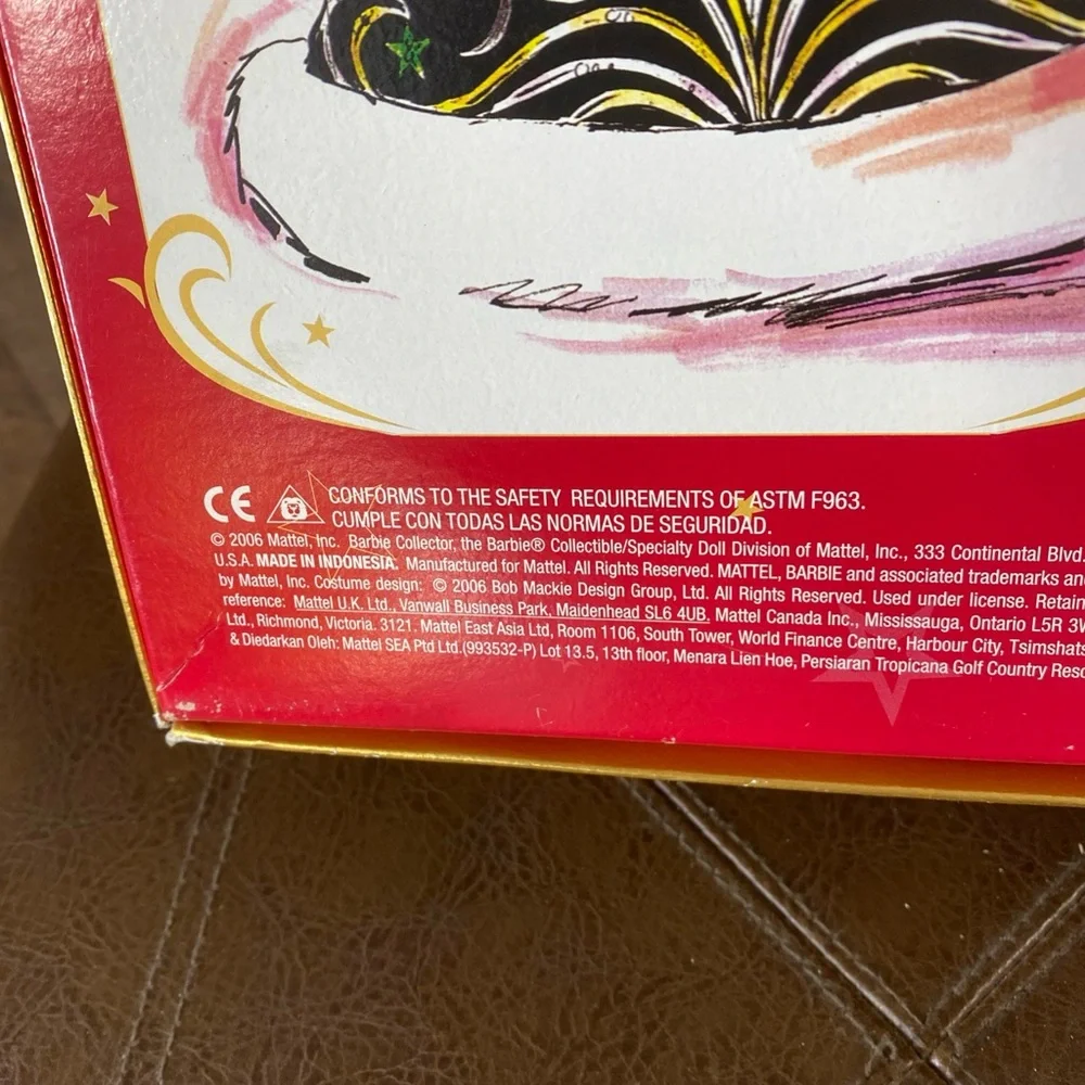 Holiday Barbie Doll 2006 Bob Mackie Collectors Edition Factory Sealed‎ Vintage