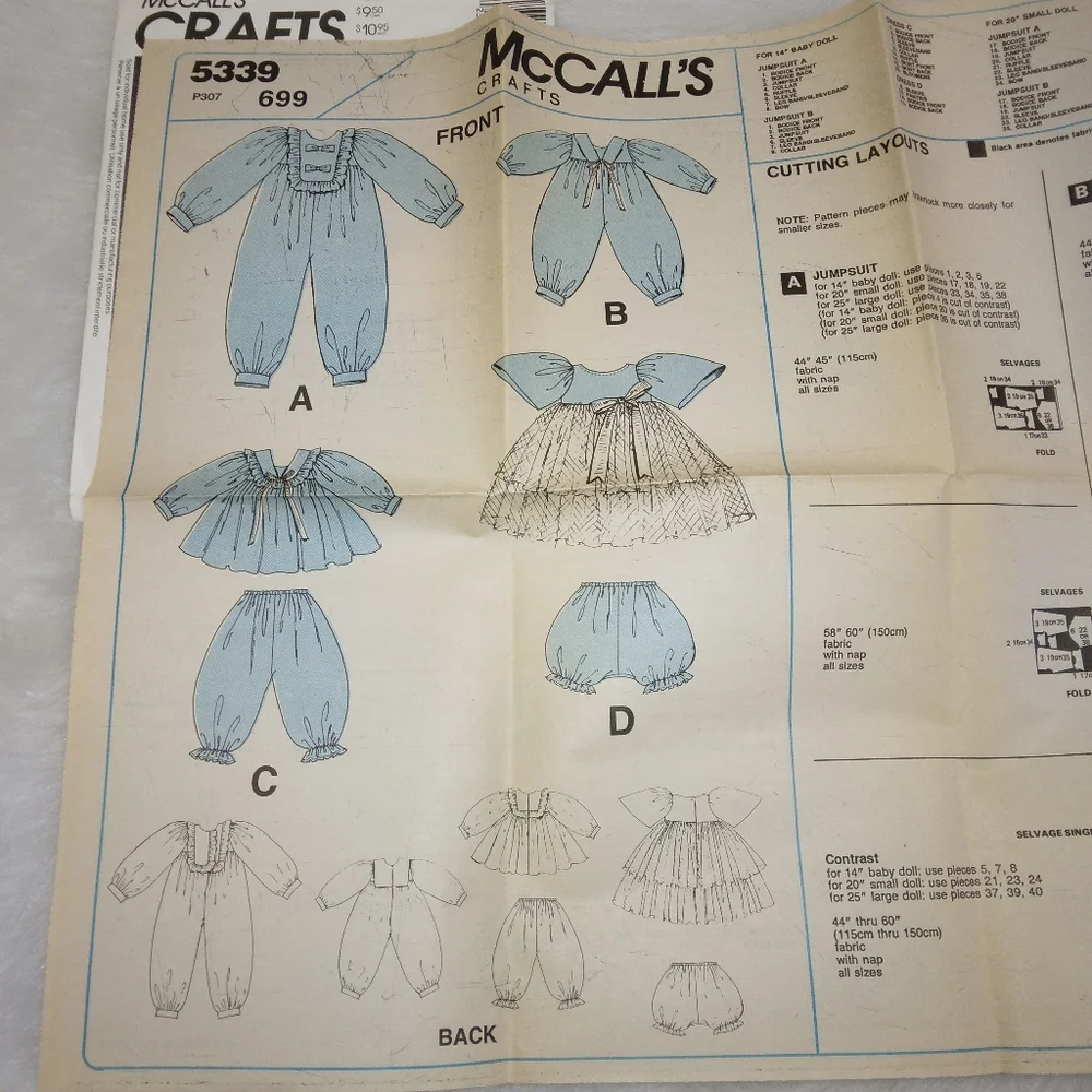 McCalls mccall 5339