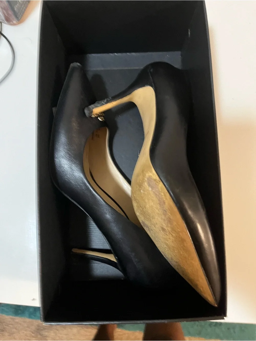 Coach sleek pointed