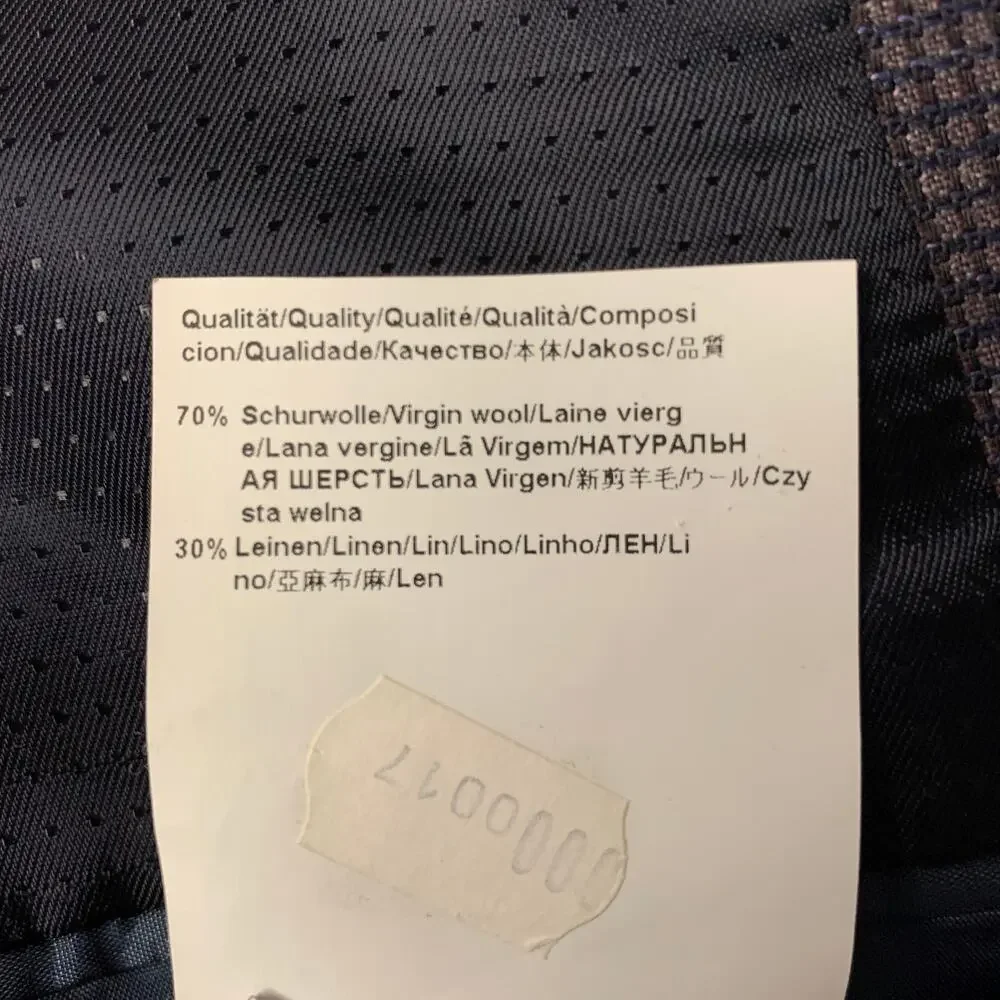 Hugo Boss category sales
