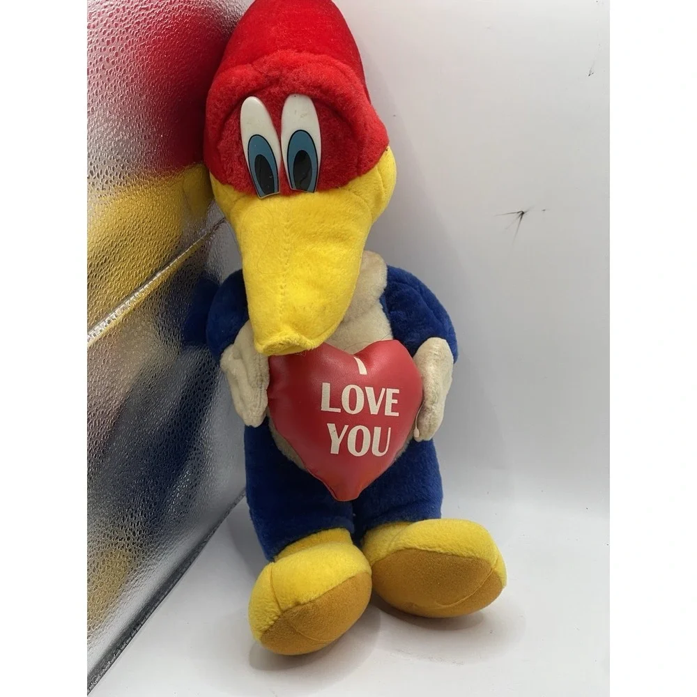Vintage Woody Woodpecker Plush Stuffed Animal‎ Large Bin8