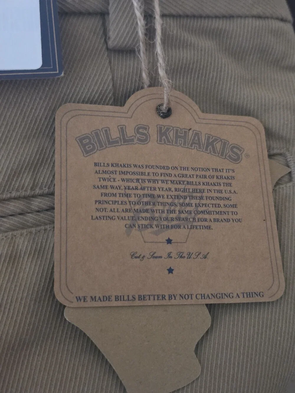 Bills Khakis a10bullard new