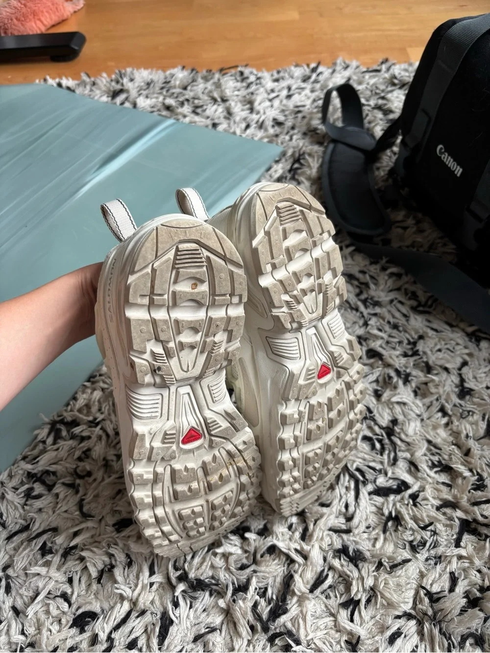 Salomon breathable mesh