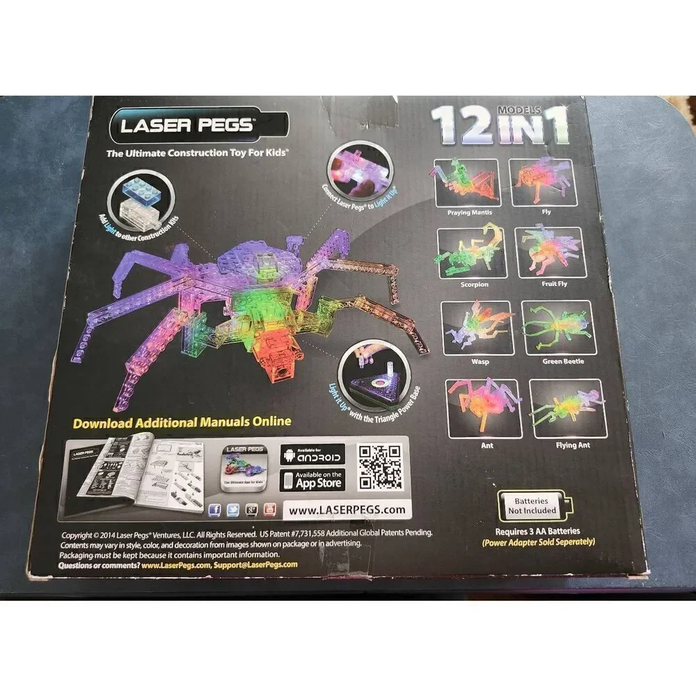 Laser Pegs retired rare