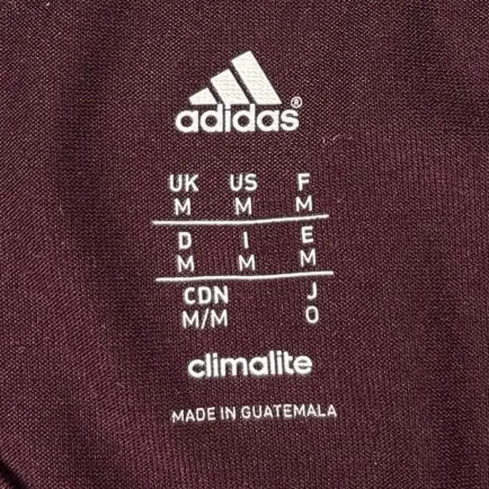 adidas men maroon