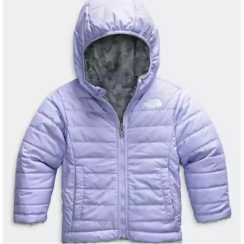The North face Reversible Mossbud‎ Swirl Hooded Jacket Infant size 6-12 months