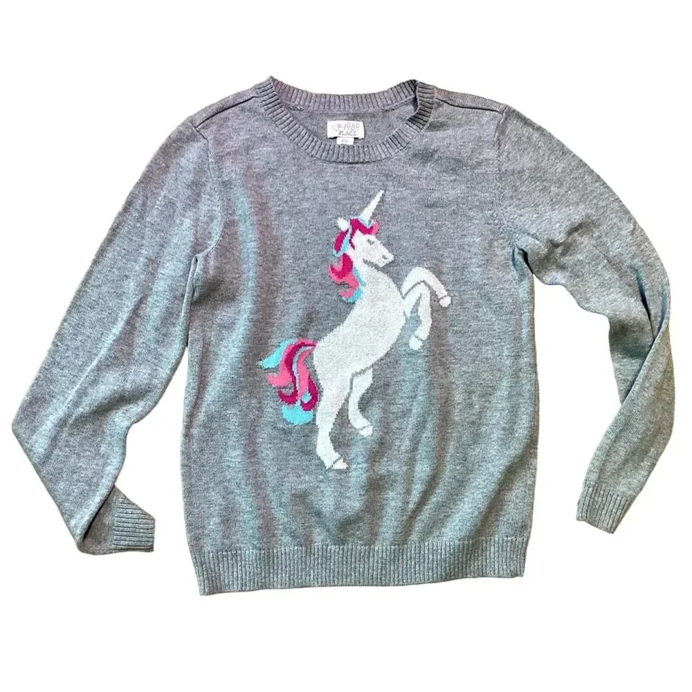 NWOT Children’s Place Unicorn Sweater
