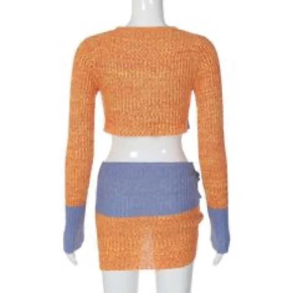 HALF HEART stylish orange