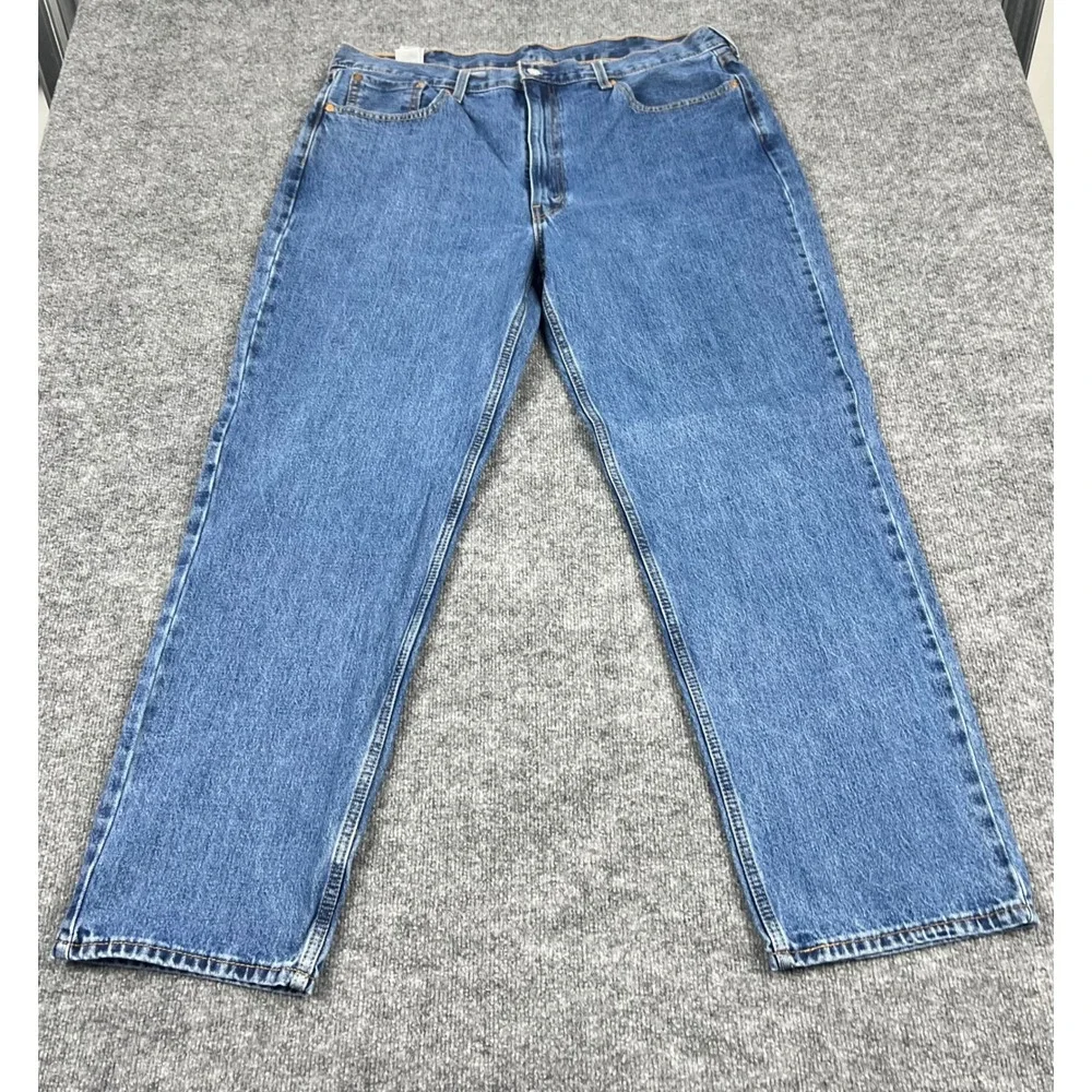 Levis 550 Relaxed Fit Tapered Leg Jeans Mens 40x32 Medium Wash Denim 5-Pocket