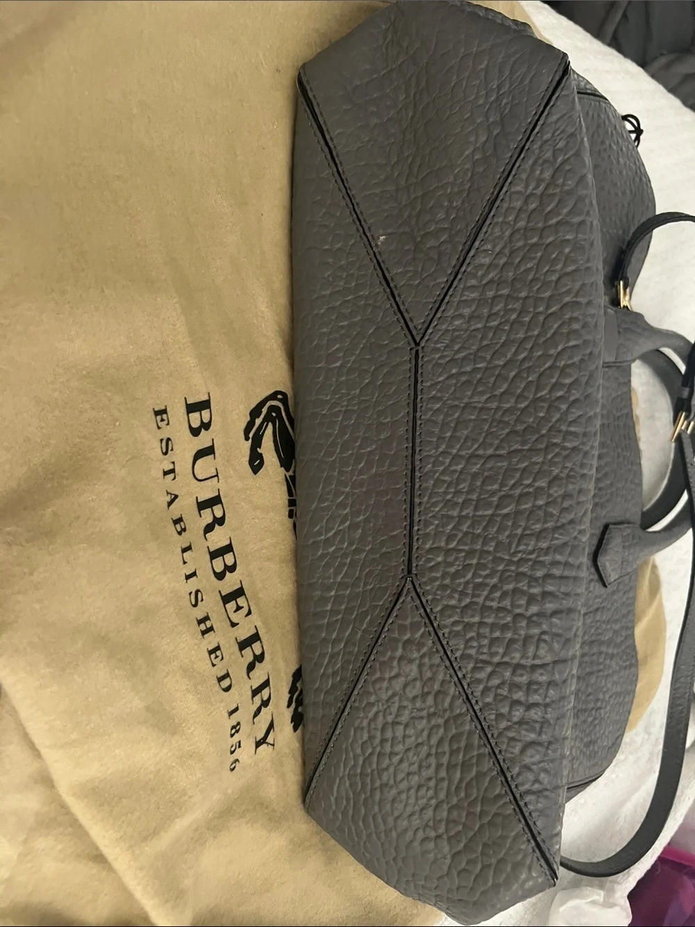 Burberry classic grey