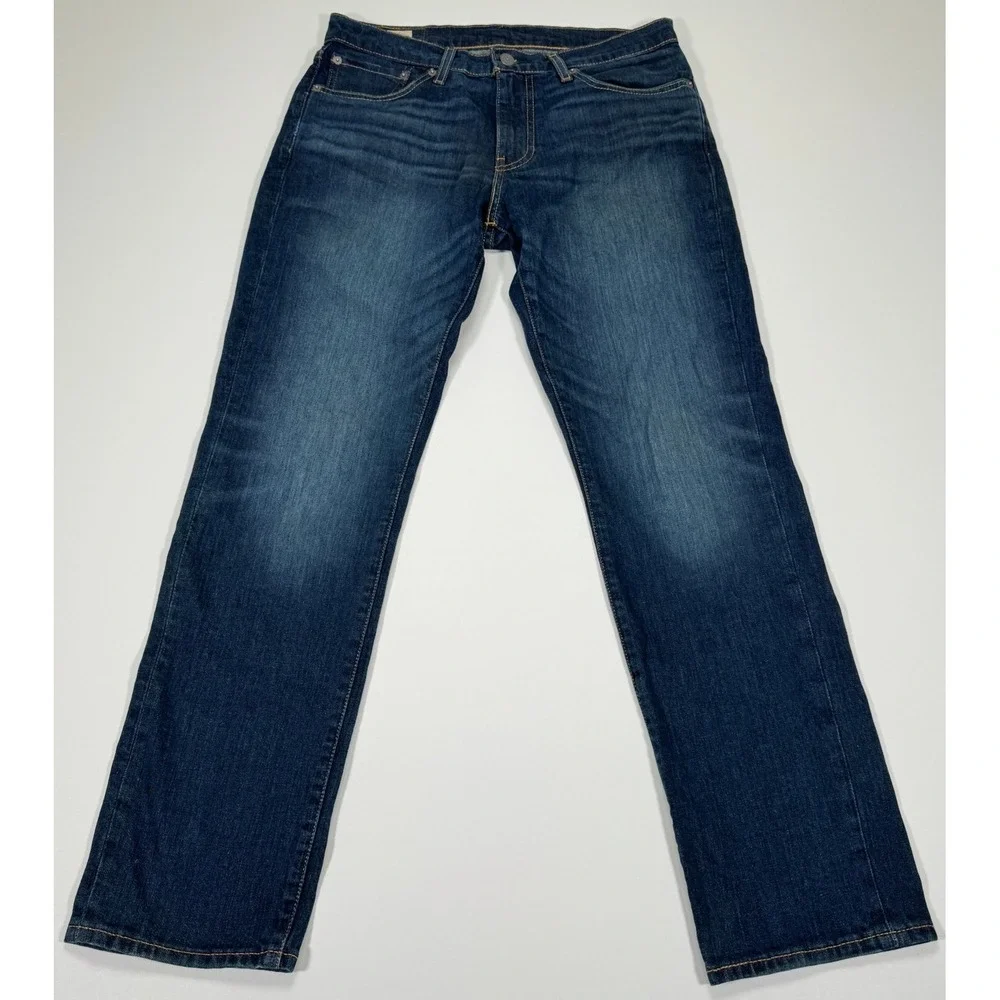 Levi's Premium 511 Slim Fit Jeans Mens 31x30 Dark Wash Blue Denim Big E