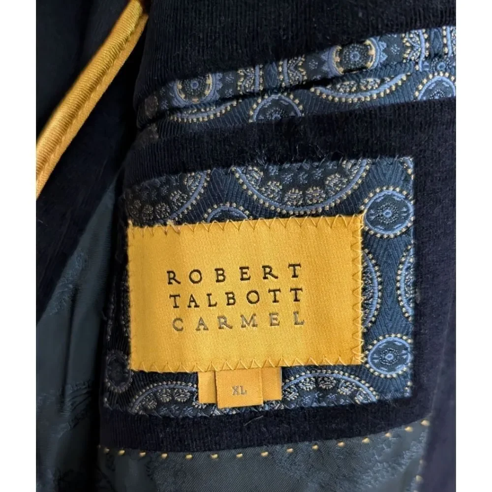 Robert Talbott blazer detail double