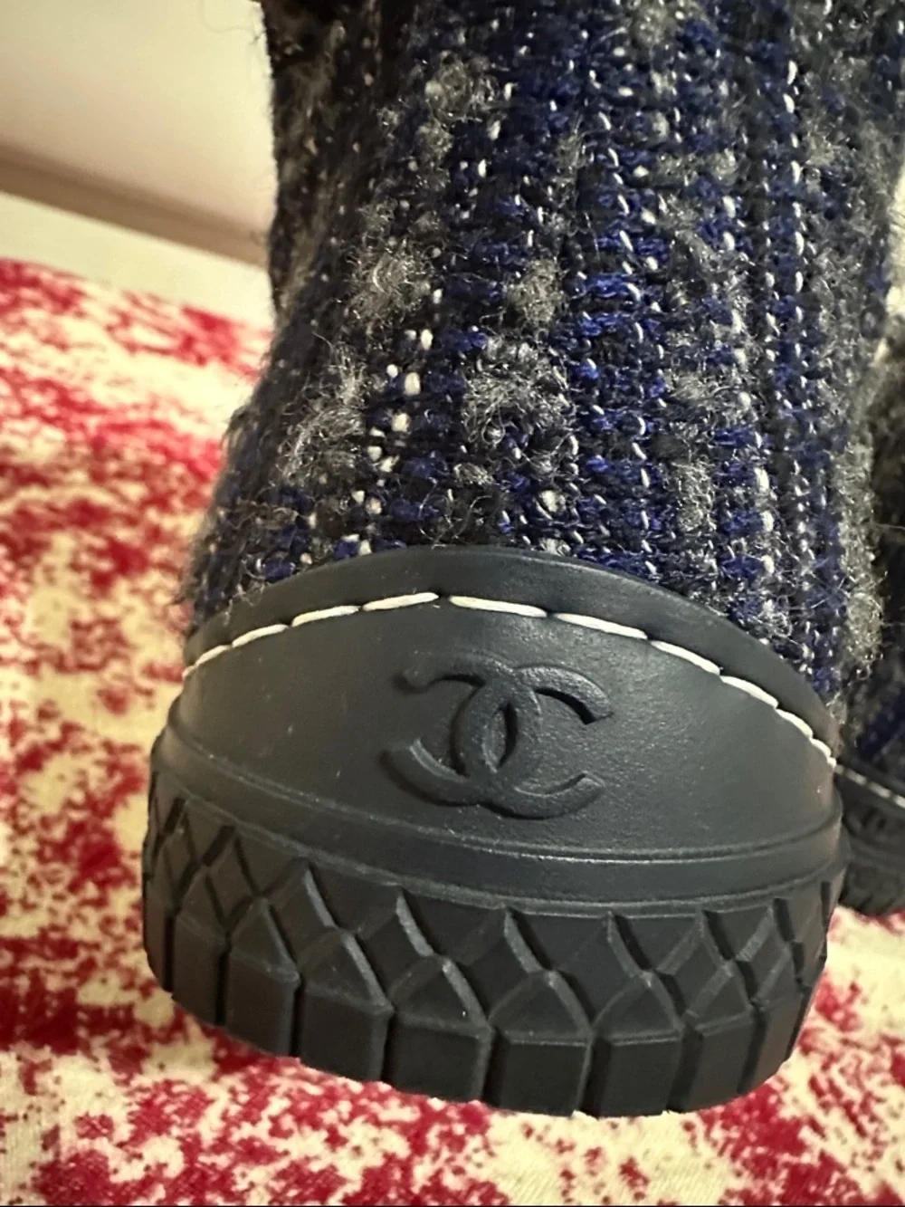 CHANEL comfortable navy