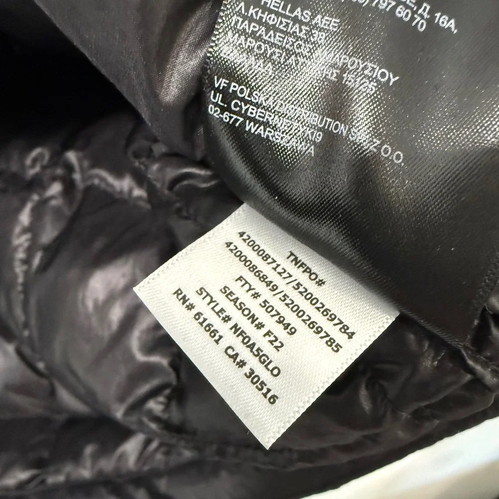 The North Face hand 25 quilted