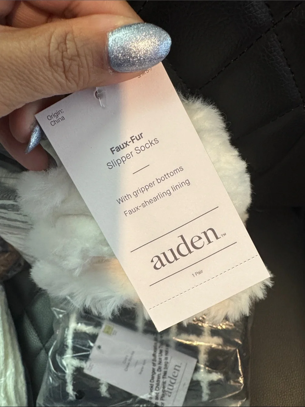 Auden 8PAIRS of assorted socks/slipper socks 🧦