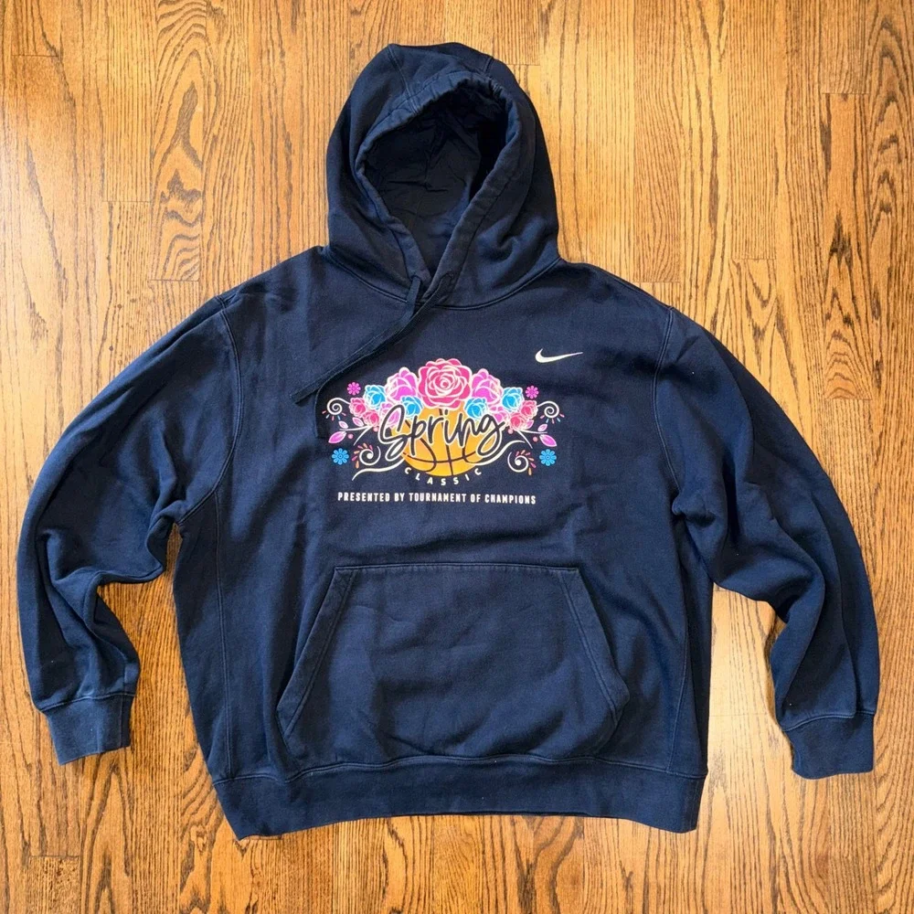 Nike Spring Classic Tournament of‎ Champions Basketball Hoodie XL Black