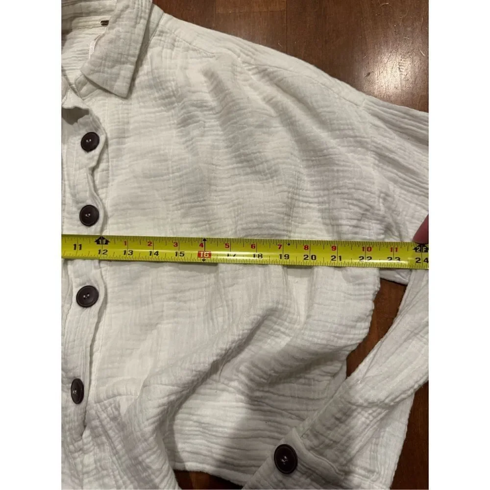 Woman’s free people front tie blouse