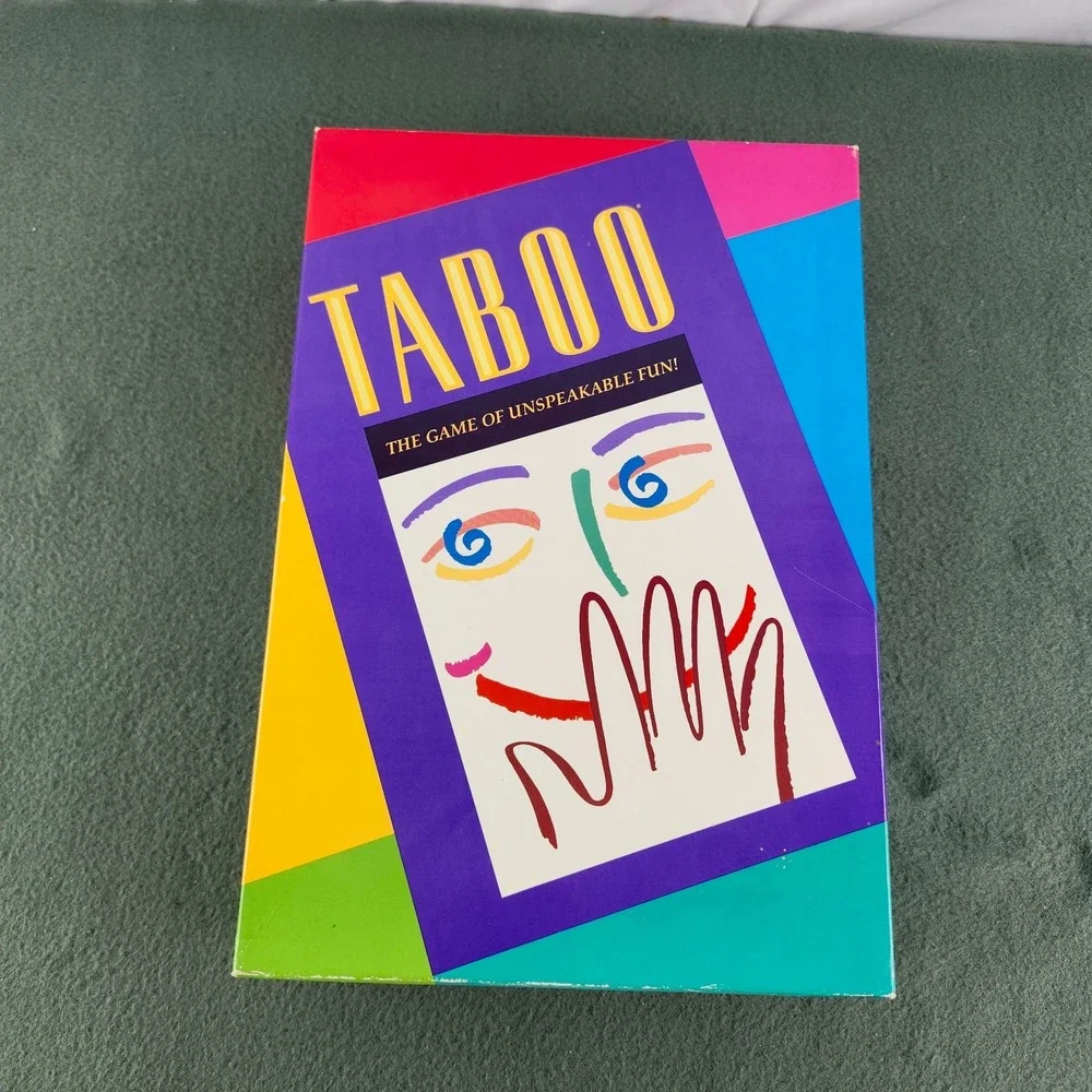 Milton Bradley vintage taboo