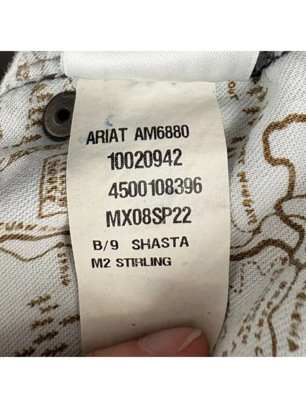 Ariat m2 stirling