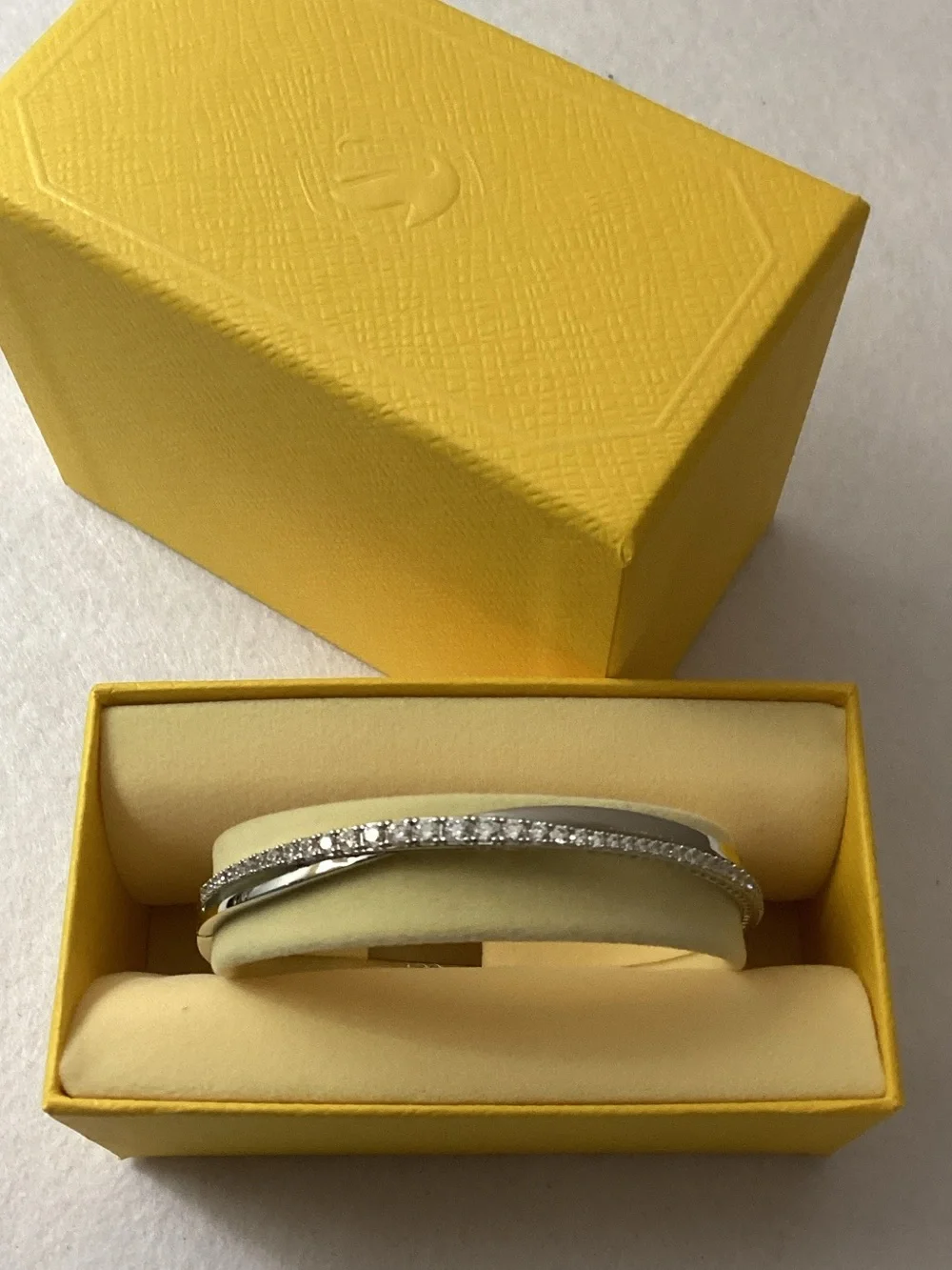 Swarovski elegant sterling