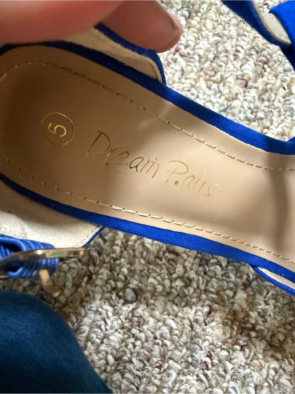 Dream Pairs vibrant royal