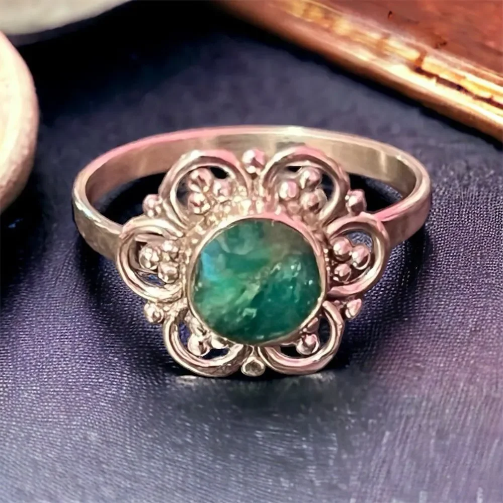925 Sterling Silver this artisan