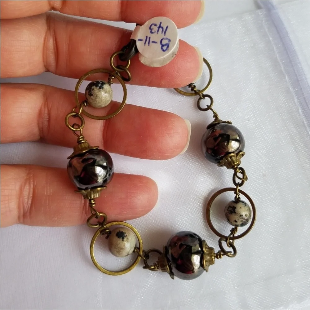 Hand Crafted media bracelet #handmade
