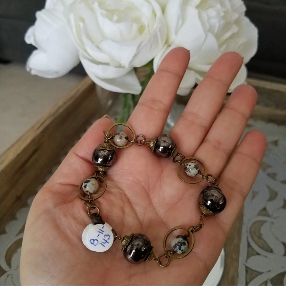 Hand Crafted #beads unique #dalmatian
