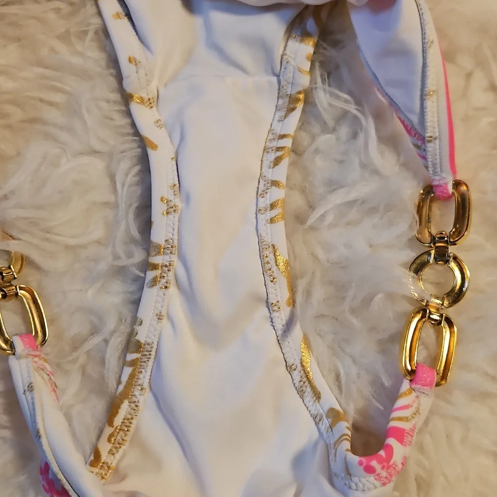 2011 Vintage Victorias Secret Tropical Print Bikini Set